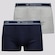 Kit Cueca Hang Loose Boxer Cot - 2 Unidades - Masculino AZUL ESCURO