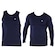Kit Camiseta Regata Everlast Treino + Manga Longa Everlast - Masculino AZUL ESC/AZUL