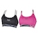 Kit 2x Tops Ever Cross Alça Dupla Everlast - Feminino ROSA/PRETO
