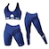 Kit Top Everlast Treino Memories + Short + Calça Everlast - Feminino AZUL ESC/AZUL