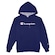 Blusão de Moletom com Capuz Champion Script Logo Print Tec Medio Gf89B Y06794 Brasil - Masculino AZUL