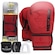 Kit Luvas de Boxe e Muay Thai Pretorian Fx2 + Bandagem + Bucal PRETO/VERMELHO