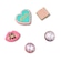 Kit Jibbitz? Crocs Celebre As Mulheres Pack com 5 Peças BRANCO