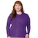 Camisa Térmica Plus Size Selene Proteção UV - Feminina ROXO