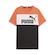 Camiseta Puma Essentials Plus Color Block - Infantil LARANJA