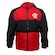 Jaqueta Corta Vento com Capuz Flamengo Wind Rubro-Negro Braziline - Masculina Vermelho/Preto