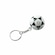 Chaveiro Bola de Futevôlei Mikasa Ft-5 BRANCO/PRETO