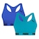 Kit Top Fitness Puma Nadador sem Costura - 2 Unidades - Feminino AZUL