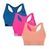 Kit Top Fitness Puma Nadador sem Costura - 3 Unidades - Feminino ROSA