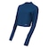 Blusa Cropped Manga Longa Harmony Speedo - Feminina AZUL