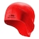 Touca de Natação Gold Sports Ergononico Ultra Ii Confort de Silicone - com Cobertura Das Orelhas VERMELHO