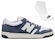 Kit Tênis New Balance 480 Low + Meia - Masculino AZUL/BRANCO