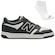 Kit Tênis New Balance 480 Low + Meia - Masculino PRETO/BRANCO