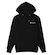 Blusão de Moletom Canguru Champion Mini Emb Script - Masculino PRETO