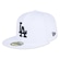 Boné Aba Reta New Era 5950 Los Angeles Dodgers Fitted - Fechado - Adulto BRANCO