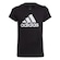 Camiseta adidas Algodão Essentials Big Logo - Infantil PRETO