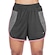 Shorts Running Poker com Bermuda Interna Cherry - Feminino PRETO