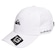 Boné Aba Curva Quiksilver Micro Essentials - Strapback - Adulto BRANCO