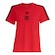 Camiseta do Flamengo Crf Wmn 3S Tee adidas - Feminina VERMELHO