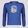 Blusão De Moletom NBA Golden State Rain - Infantil AZUL