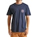 Camiseta Masculina Hurley Spiral - HURLEY - Masculino AZUL ESCURO