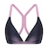 Top Bodyforsure Nadador Estampado Sports Aurora - Feminino BRANCO/MARINHO/AMARE