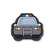 Jibbitz? Crocs Pequeno Carro de Polícia BRANCO