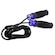 Corda de Pular com Rolamento Gold Sports com Regulagem de Tamanho -  6mm PRETO