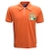Costa do Marfim 1980 - Liga Retro - Masculina Camisa LARANJA