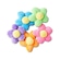 Kit Jibbitz? Crocs Flores Plush Pack com 5 Peças BRANCO