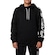 Blusão de Moletom com Capuz Quiksilver Raglan Omni Action Wt24 - Masculino PRETO