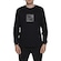 Camiseta Dc Shoes Manga Longa Static Outine Star Wt24 Preto PRETO