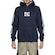 Blusão de Moletom com Capuz Dc Shoes Dcshoecousa Sleeve - Masculino AZUL ESCURO