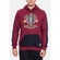 Blusão De Moletom Com Capuz Nba Team Town Denver Nuggets Cabernet - Masculino VINHO