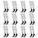 Kit Meião Penalty Matís - 12 Pares - Infantil BRANCO