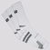 Kit Meias Cano Alto New Balance com 3 Pares - Adulto BRANCO