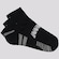Kit Meias Cano Invisível New Balance com 3 Pares - 35 a 38 - Feminina PRETO