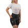 Bermuda Ciclismo Feminina Free Force Basic com 3 Bolsos PRETO