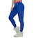 Calça Legging Manalinda Zip - Feminina AZUL