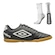 Chuteira Futsal Umbro Class Masculina + Meia Antiderrapante Branca PRETO/BRANCO