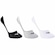 Kit Meia Mizuno 3X1 Cronos Invisíveis Mimam - Unissex CINZA/PRETO