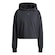 Blusão de Moletom Cropped com Capuz Power Loose Fit Back-Ventillation - Feminino PRETO