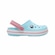 Sandália Crocs Infantil Crocband Clog Azul Cla/Rosa Cla