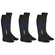 Kit de Meiões do Grêmio Umbro com 3 Pares - Adulto PRETO