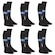 Kit de Meiões do Grêmio Umbro com 6 Pares - Adulto PRETO/AZUL