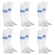 Kit de Meiões do Grêmio Umbro com 6 Pares - Adulto BRANCO/AZUL