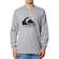 Camiseta Manga Longa Quiksilver Full Logo - Masculina CINZA