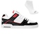 Kit Tênis Freeday Heart + Meia - Masculino PRETO/VERMELHO