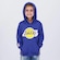 Blusão De Moletom Nba Los Angeles Lakers Rain - Infantil ROXO
