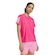 Camiseta Feminina adidas Manga Curta Own The Run Base ROSA ESC/BRANCO